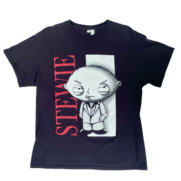 Vintage Stewie Griffin Graphic Size M Unisex Family Guy Scarface Gangster Y2K - Picture 2 of 11